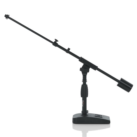 Gator Telescoping Boom Mic Stand for Desktop or Bass Drum