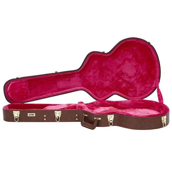 Gator Semi-Hollow Guitar Deluxe Wood Case