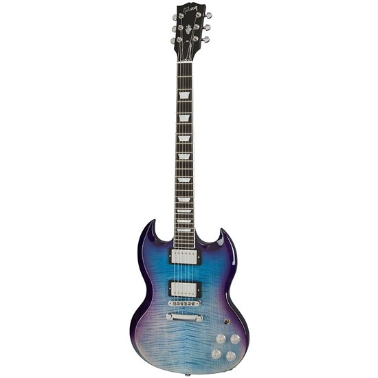 Gibson SG Modern (Blueberry Fade) inc Hard Shell Case