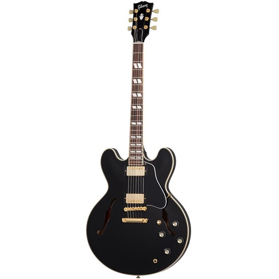 Gibson ES-345 (Ebony with Gold Hardware)