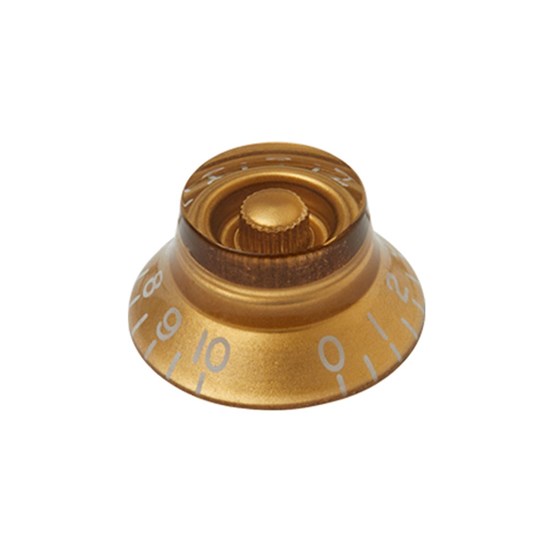 Gibson Top Hat Knobs - 4-Pack (Vintage Gold)