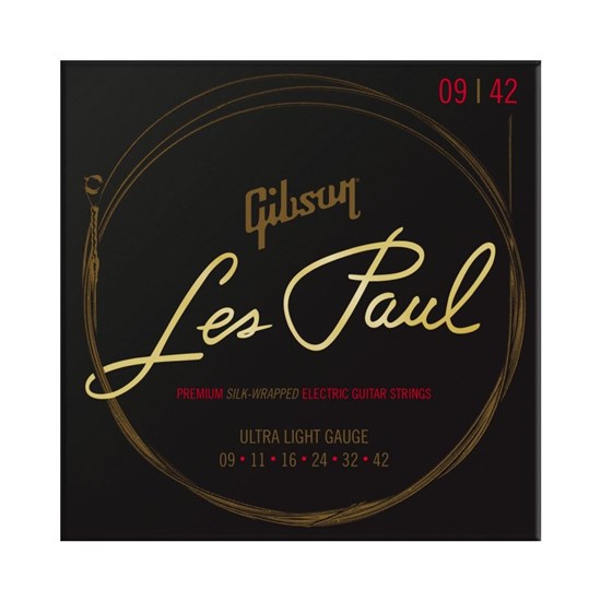 Gibson Les Paul Premium Electric Guitar Strings Ultra Light 9 - 42