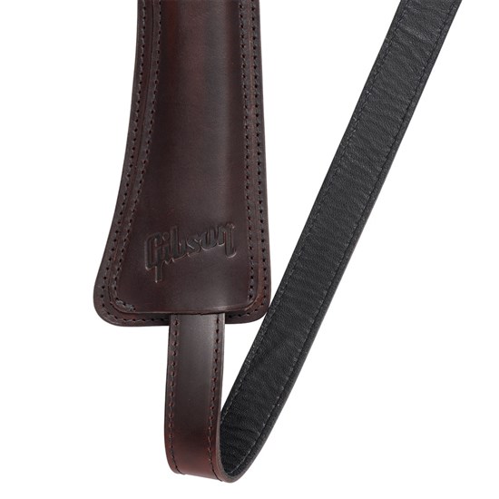 Gibson The Modern Vintage Mini Guitar Strap (Cherry Brown)