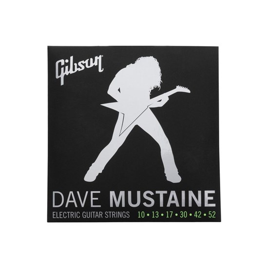 Gibson Dave Mustaine Signature Electric Guitar Strings Set 10 - 52