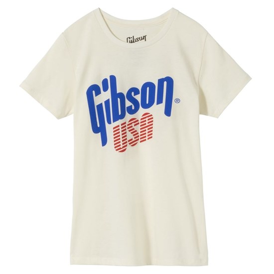 Gibson USA Women's Tee (Vintage White) 2XL