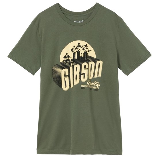 Gibson The Band Tee (Army Green) Large