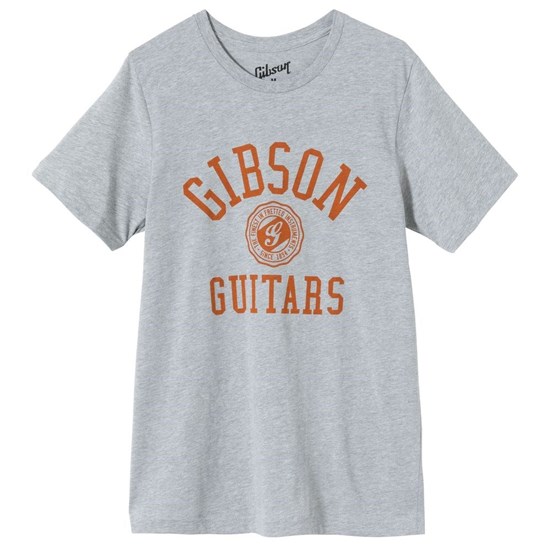 Gibson Collegiate Tee (Heather Gray) Large