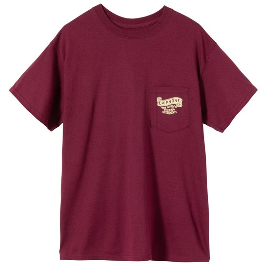 Epiphone The House of Stathopoulo Tee (Maroon) Large