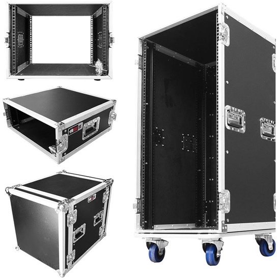 GigGear 16RU Heavy Duty Rack Case w/ Wheels