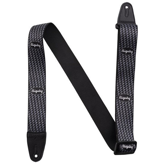 Gretsch Bigsby Hounds Tooth Strap (Black) 2