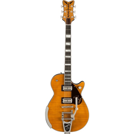 Gretsch G6134TFM-NH Nigel Hendroff Signature Penguin Ebony Fingerboard (AmberFlame)