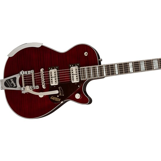 Gretsch G6134TFM NH Nigel Hendroff Penguin Ebony FB Dark Cherry