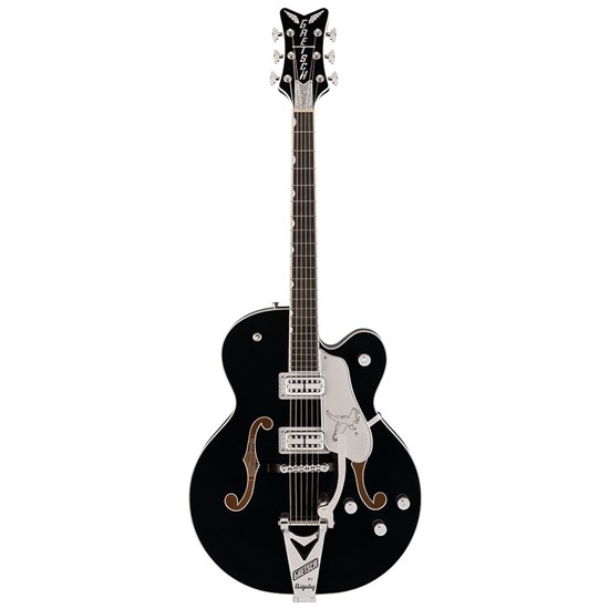 Gretsch Falcon Hollow Body w/ String-Thru Bigsby Chrome Hardware (Black)