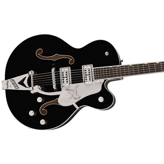 Gretsch Falcon Hollow Body w/ String-Thru Bigsby Chrome Hardware (Black)