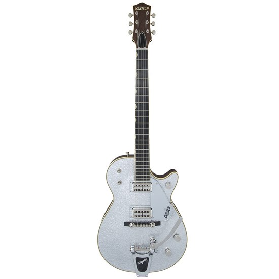 Gretsch G6129T-59 Vintage Select '59 Silver Jet w/ Bigsby (Silver Sparkle)