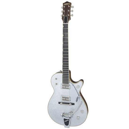 Gretsch G6129T-59 Vintage Select '59 Silver Jet w/ Bigsby (Silver Sparkle)