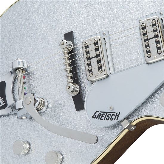 Gretsch G6129T-59 Vintage Select '59 Silver Jet w/ Bigsby (Silver Sparkle)