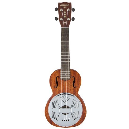 Gretsch G9112 Resonator-Ukulele w/ Gig Bag Biscuit Cone (Honey)