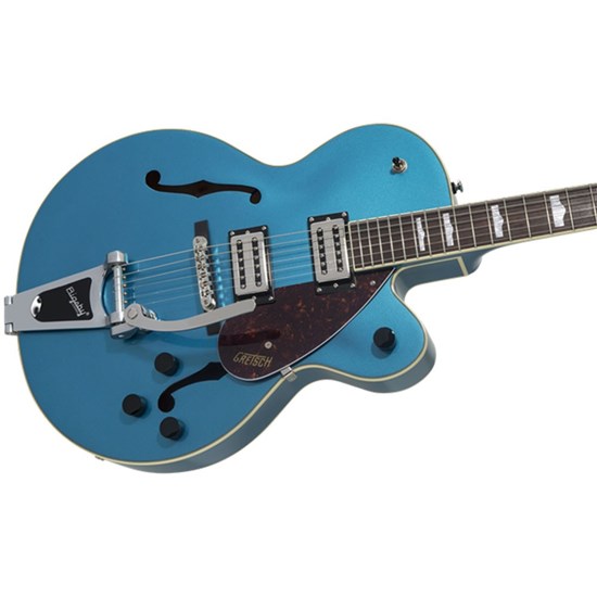 gretsch g2420t streamliner hollow body riviera blue