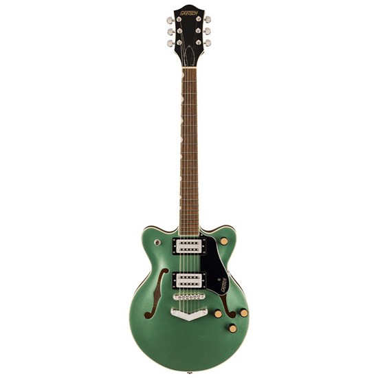 Gretsch G2655 Streamliner Center Block Jr. Double-Cut w/ V-Stoptail (Steel Olive)