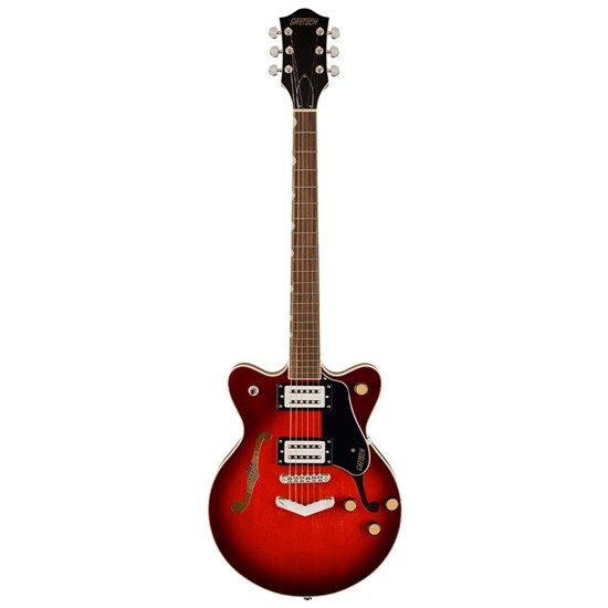 Gretsch G2655 Streamliner Center Block Jr. Double-Cut w/ V-Stoptail (Claret Burst)