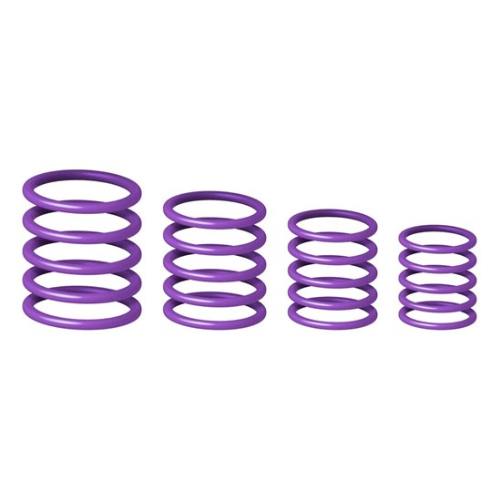 Gravity RP5555PPL1 Universal Gravity Ring Pack (Power Purple)