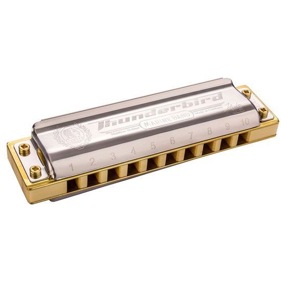 Hohner Marine Band â?? Thunderbird Diatonic Harmonica in Key Low Eb