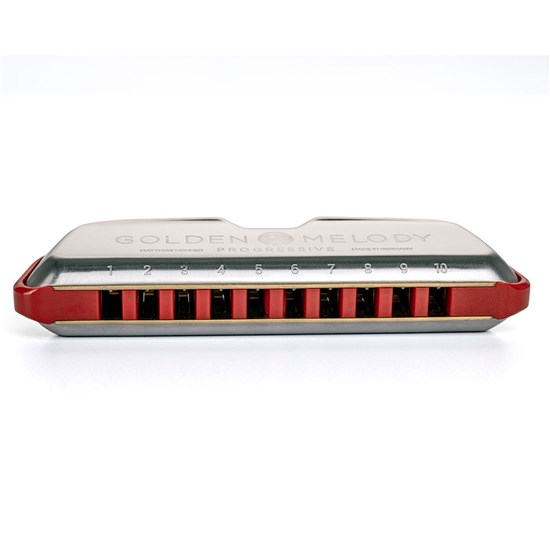 Hohner 542 Golden Melody Progressive Harmonica Equal Temperament (D-Major)