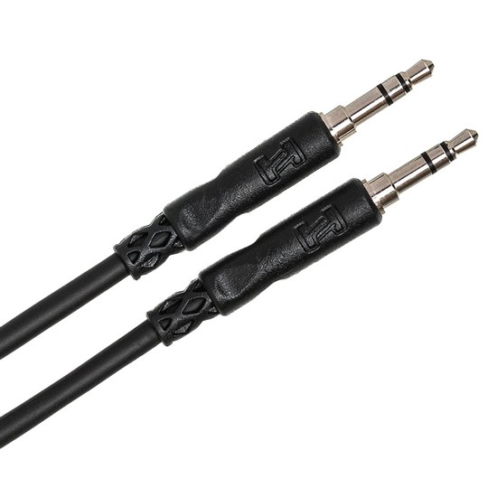 Hosa CMM-110R Straight 3.5mm TRS to Same Stereo Interconnect Cable (10')