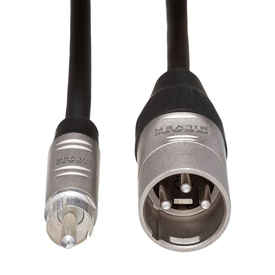 Hosa HRX-005 RCA to XLR(M) Unbalanced Interconnect Cable (5ft)