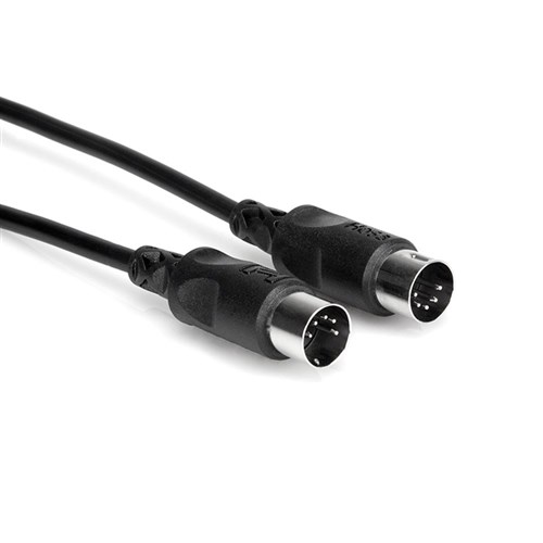 Hosa MID320 5-pin DIN to Same Black MIDI Cable - 20-foot