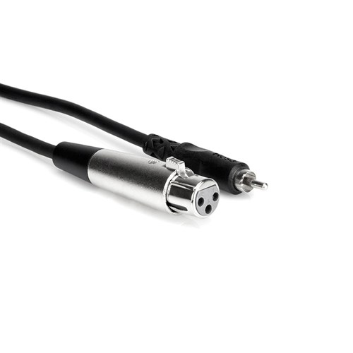 Hosa XRF105 Unbalanced Cable XLR3F to RCA - 5-foot