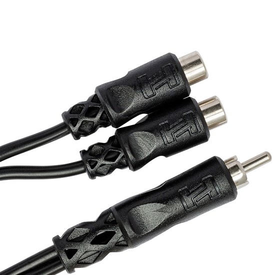 Hosa YRA-104 RCA(M) to Dual RCA(F) Y-Cable Adaptor