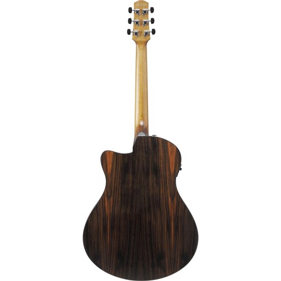 Ibanez AAM70CETBN Electro-Acoustic (Transparent Charcoal Burst Top)