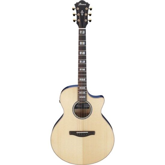 Ibanez AE390NTA Electro-Acoustic (Natural Top, Aqua Blue Back & Sides)