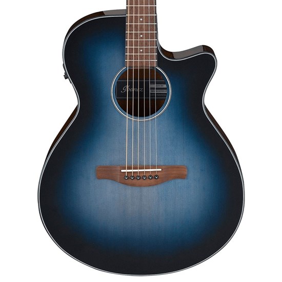 Ibanez AEG50 Acoustic Guitar w/ Cutaway & Pickup (Indigo Blue Burst High Gloss)