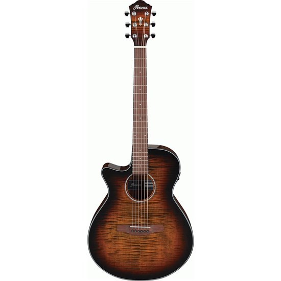 Ibanez AEG70LTIH Acoustic Guitar (Tiger Burst High Gloss)