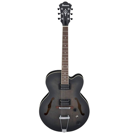 Ibanez AF55 Artcore Hollowbody Electric Guitar (Transparent Black Flat)