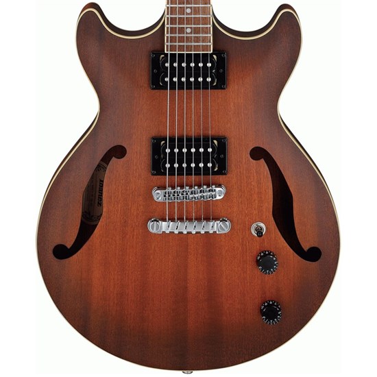 Ibanez AM53 Semi-Hollow Electric Guitar (Tobacco Flat)