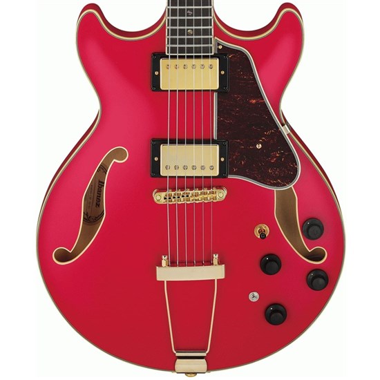 ibanez semi hollow red