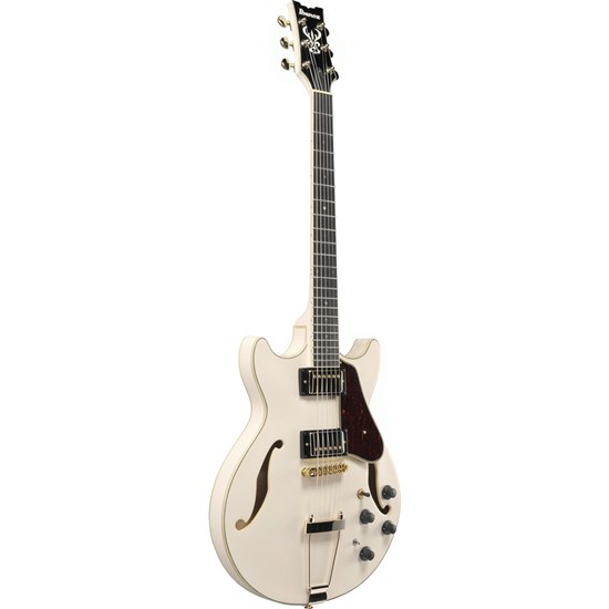 Ibanez AMH90 Artcore Hollow Body Guitar (Ivory)