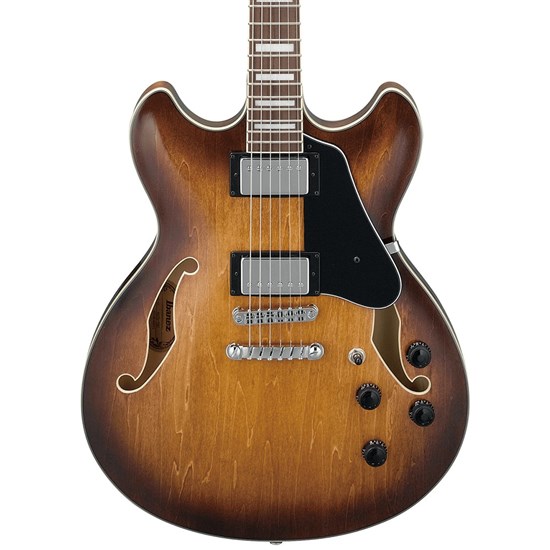 Brown electric online guitar