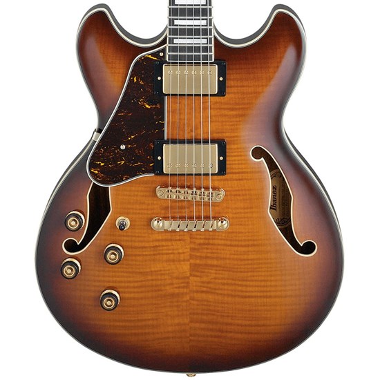 Ibanez AS93FML Artcore Left-Hand Semi-Hollow Electric (Violin Sunburst)