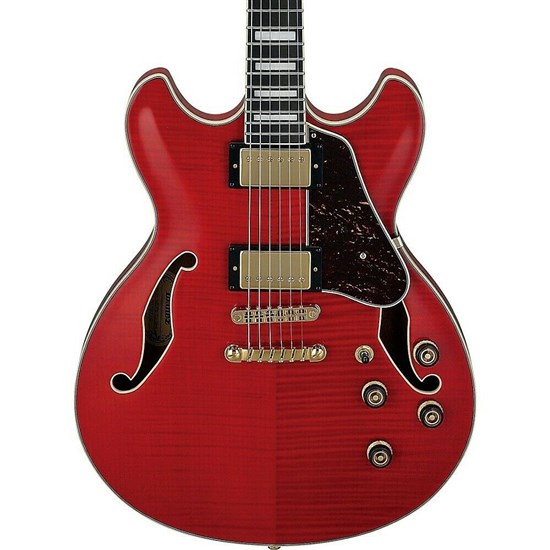 ibanez semi hollow red