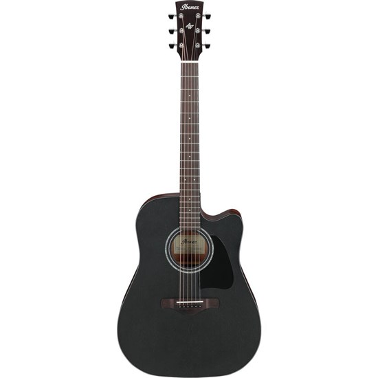 Ibanez AW247CEWKH Electro-Acoustic (Weathered Black Open Pore Top)