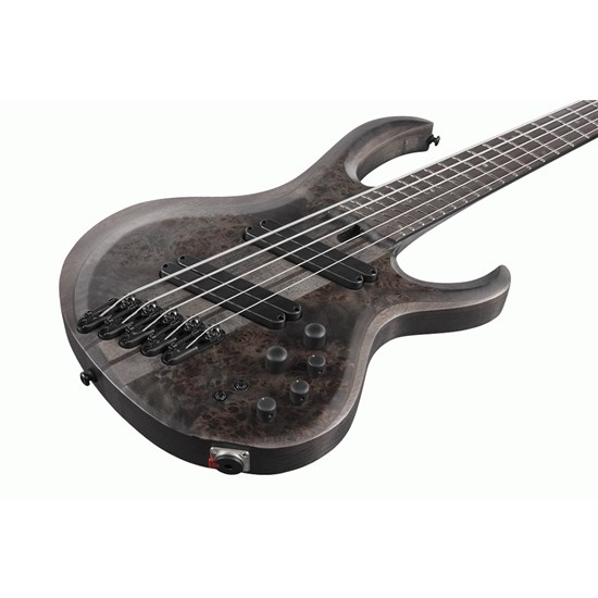 Ibanez BTB805MS TGF 5-String Electric Bass inc Hard Case (Transparent Gray Flat)