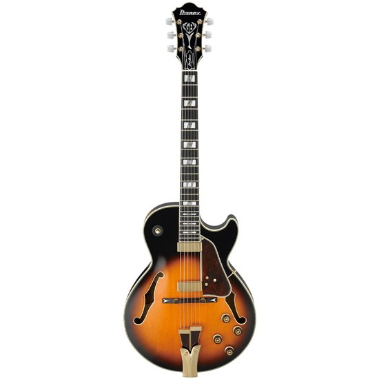 Ibanez Prestige GB10 George Benson Signature Hollow-Body (Brown Sunburst) inc Case