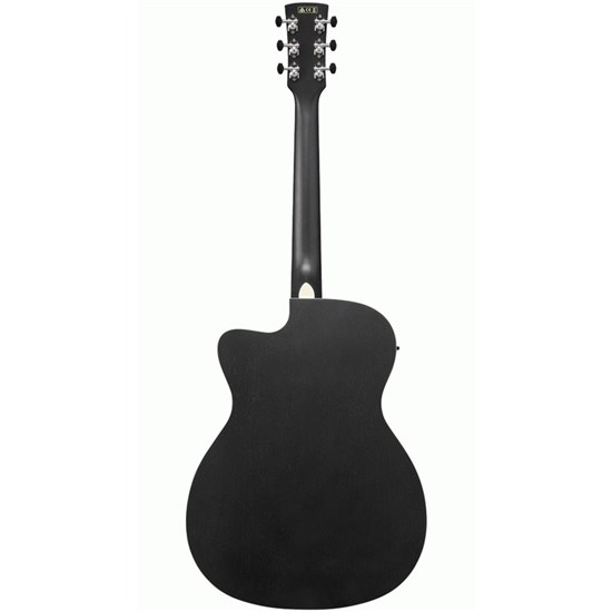 Ibanez PC14MHCE Acoustic Electric Guitar (Open Pore Weathered Black)