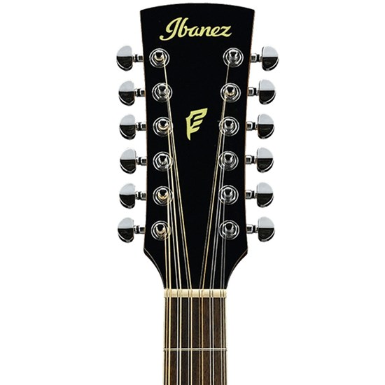 Ibanez PF1512ECE NT 12-String Acoustic Electric Guitar w/ Cutaway (Natural)