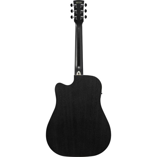 Ibanez PF16MWCEWK Electro Acoustic Guitar (Weathered Black Open Pore)